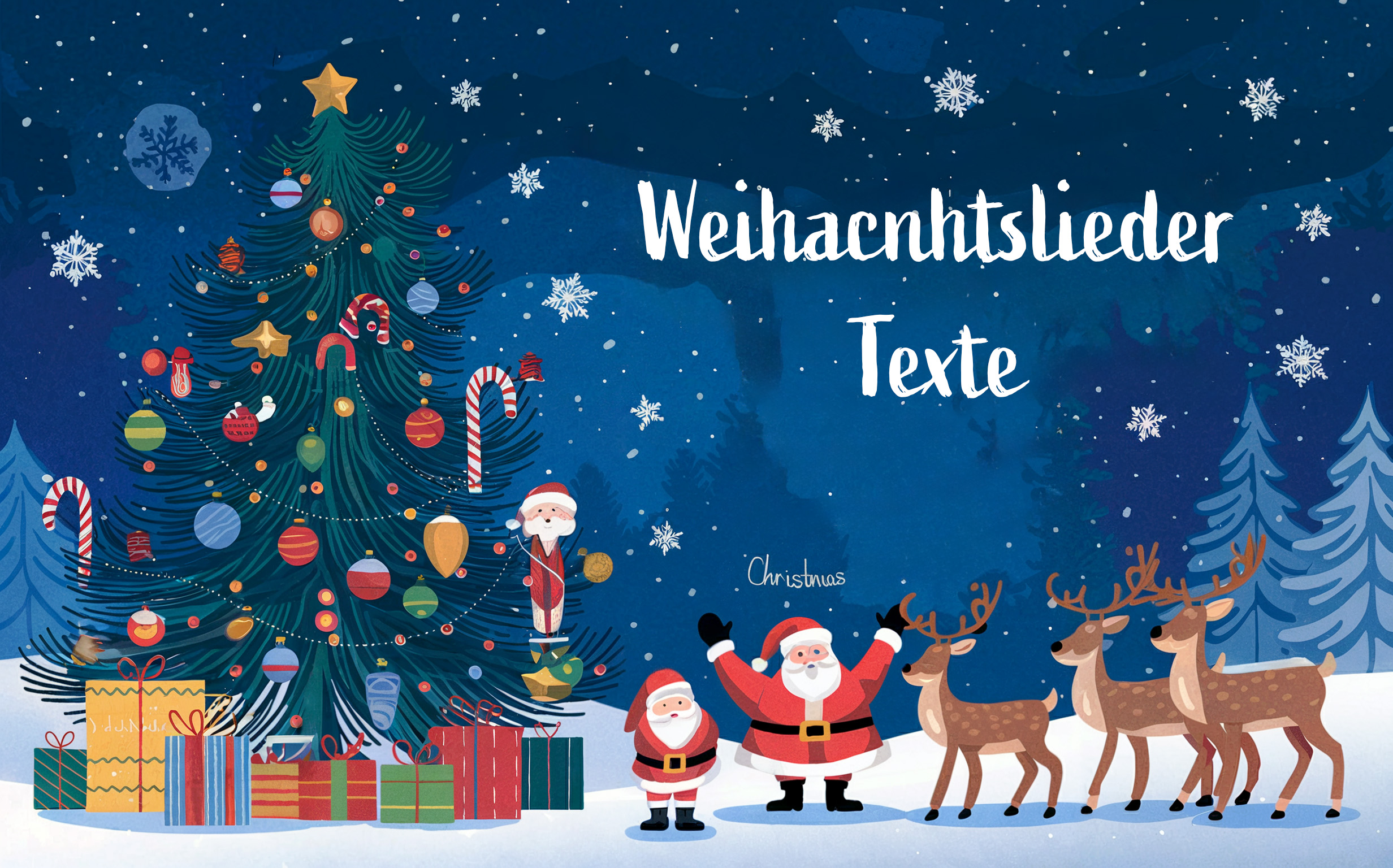 Weihnachtslieder Texte